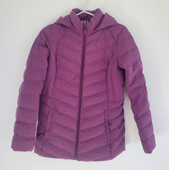 Warm hiking purple puffer - Picture 5 of 6